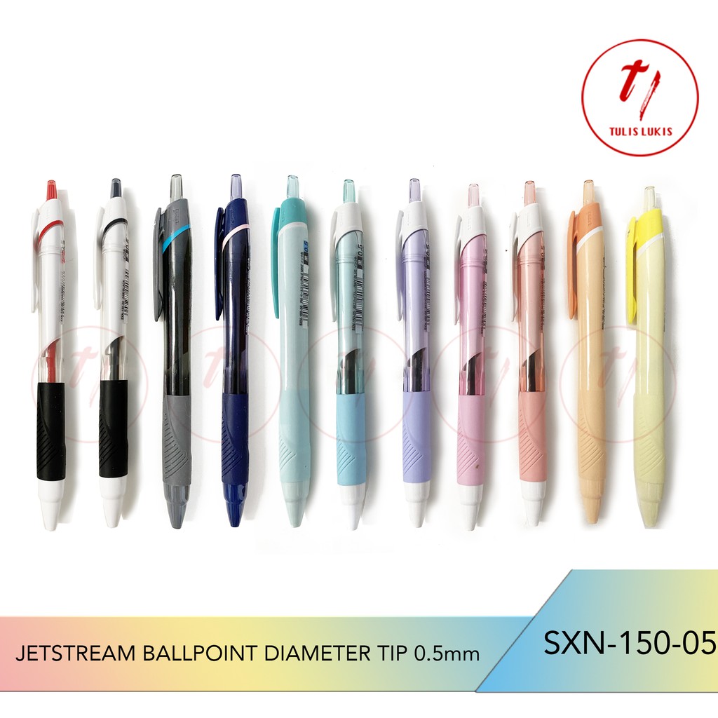 

PEN Ngebut Jetstream Ballpoint Tip 0.5mm SXN-150-05 TINTA HITAM
