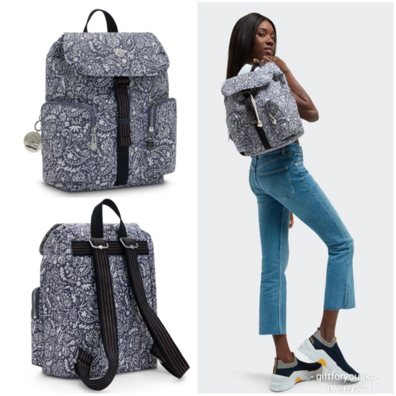 Tas Ransel Wanita Medium Backpack Casual Bag Anto Kasual Woman Kipling School Travelling Sekolah Fas