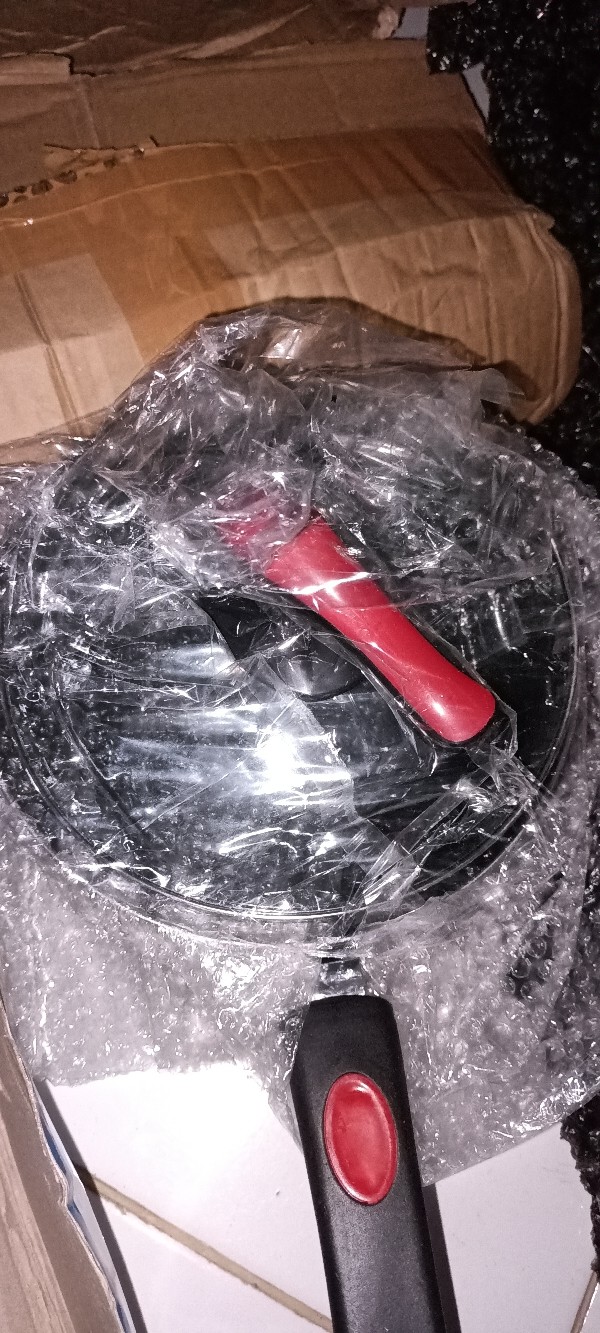 Panci Susu Saucepan Q2 2001 Tutup Kaca 20cm - Panci Susu Enamel Q2 2001 Tutup Kaca 20cm