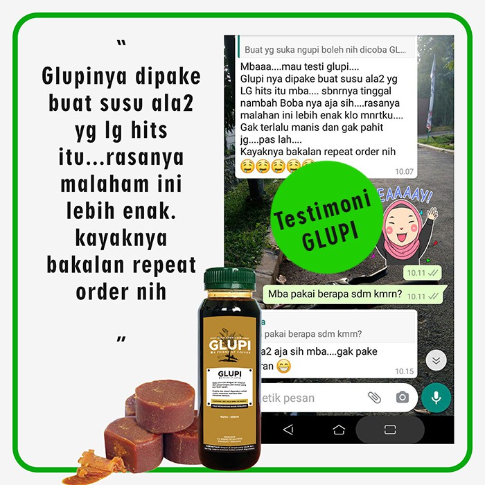 

[Paket 5 Botol Glupi] Brown Sugar Cair Gula Aren Kemasan Untuk Cake