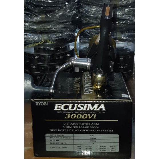 reel Ryobi Ecusima 3000 vi