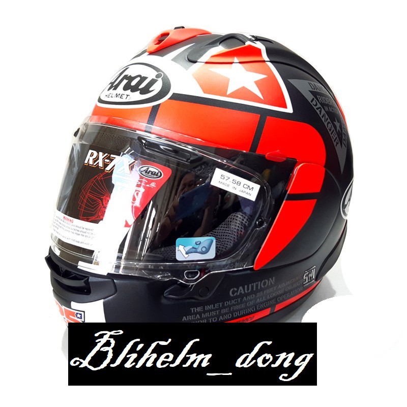 arai rx7x maverick gp2