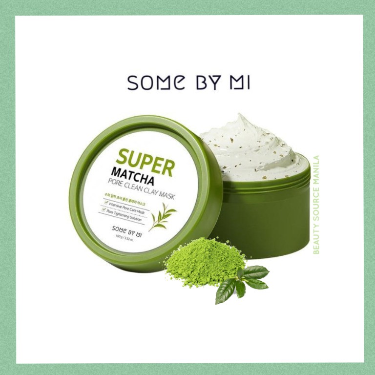 SOME BY MI Super Matcha Pore Clean Clay Mask Original Korea 100gr