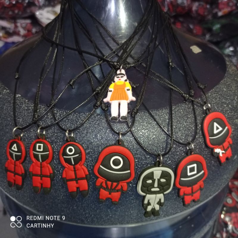 kalung bts bt21 squid game variatif kumpulan karakter lainnya#cartinhy