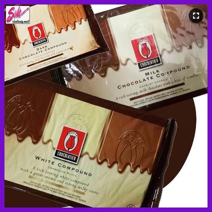 

SAKMACOKLAT- TULIP WHITE COMPOUND 1KG TULIP COKLAT BATANG WHITE CHOCOLATE COMPOUND -MAKANAN-MINUMAN.