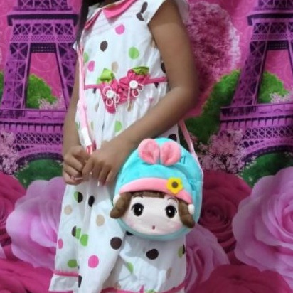 Toysopedia Tas Selempang Unicorn 2restleting Peppa/slingbag hp/tas selempang anak perempuan