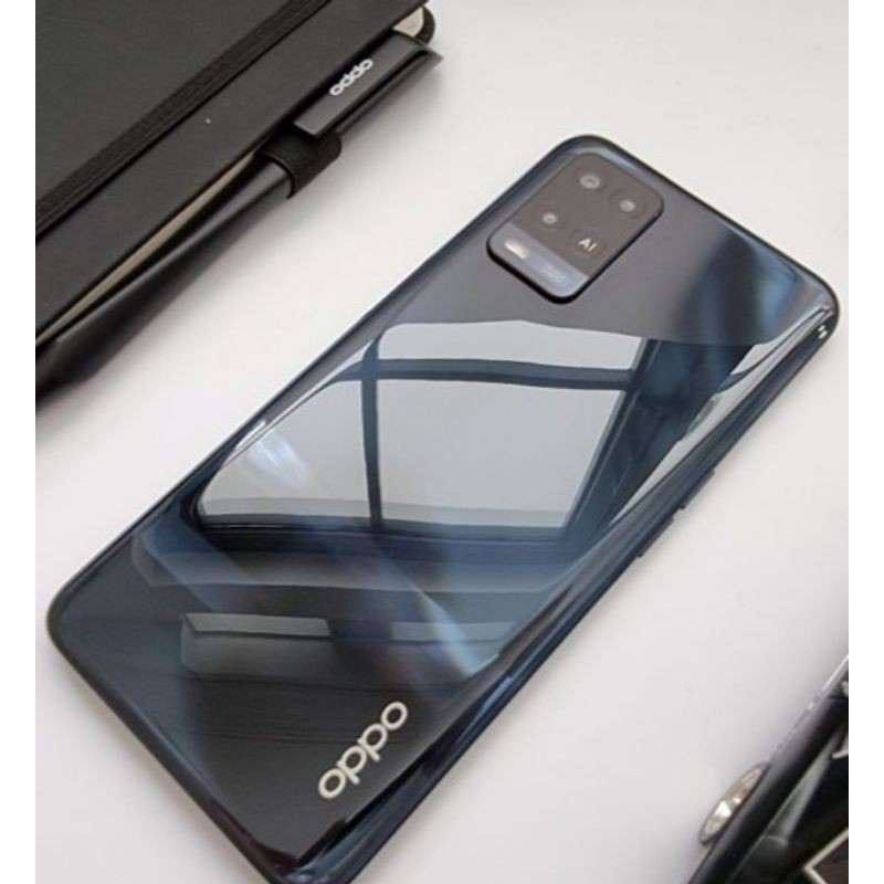 HP BARU OPPO A54 | A55 4GB|6GB/64GB|128GB GARANSI RESMI 100% ORIGINAL FULL AKSESORIS-A54 Hitam 6gb/128gb