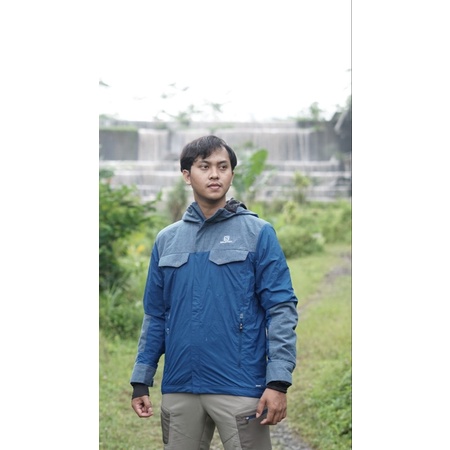 Salomon Jacket Original 01 jaket gunung outdoor trecking waterproof windproof summit attack ride rid