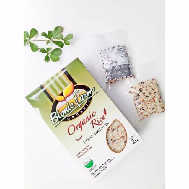 

Bionic farm beras merah, putih, hitam, coklat dan mix 2kg