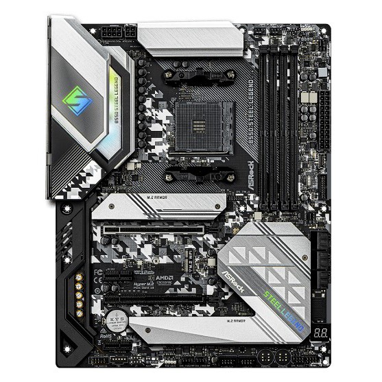 ASRock B550 Steel Legend AMD Ryzen (AM4, AMD B550, DDR4)