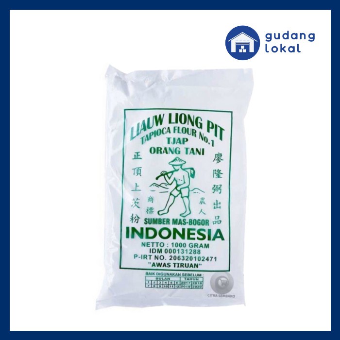 

Sagu Tani Liaw Liong Pit 1Kg - Tepung Tapioka