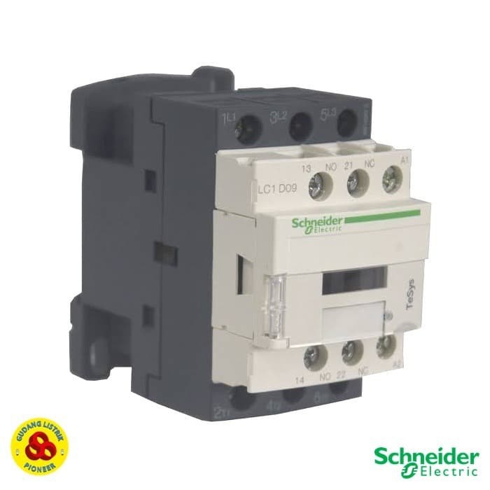 SCHNEIDER KONTACTOR / CONTACTOR 3P 25A 220V LC1D09M7