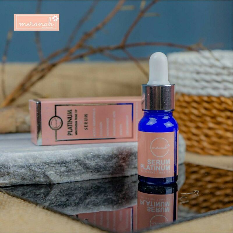 Meronah Serum Platinum Whitening 10ml