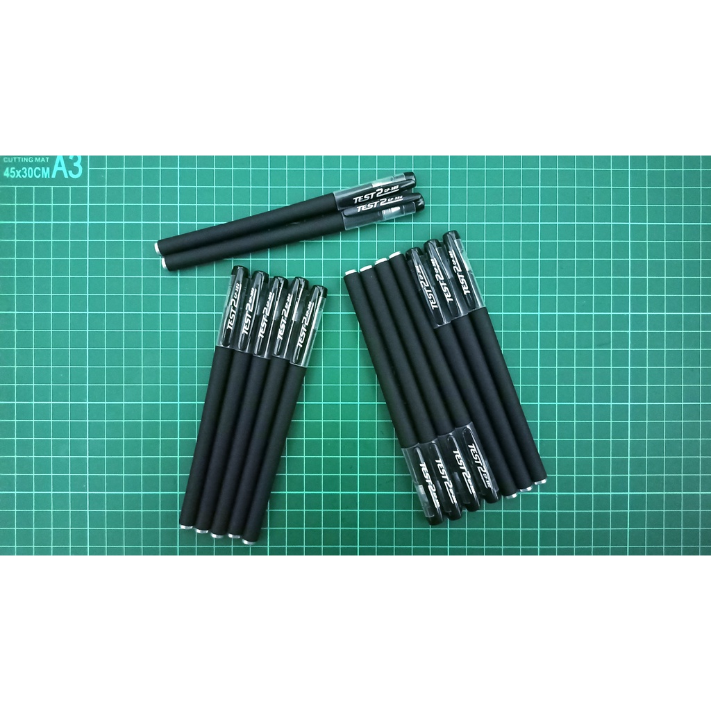 

PULPEN PENA GEL 0.5MM TEST 2 GP-380 WARNA HITAM KANTORAN SEKOLAH