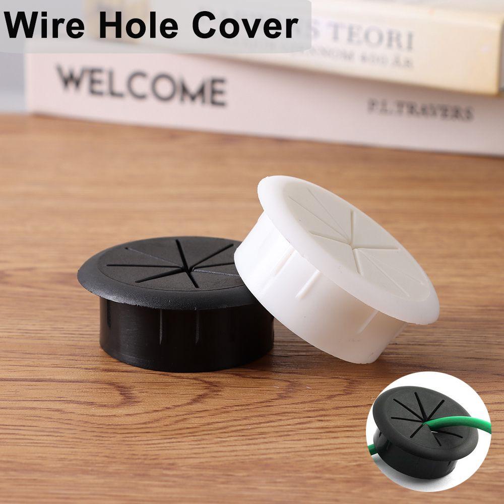Top Desk Cord Grommet Table Cable Passing Furniture Kabel Organizer