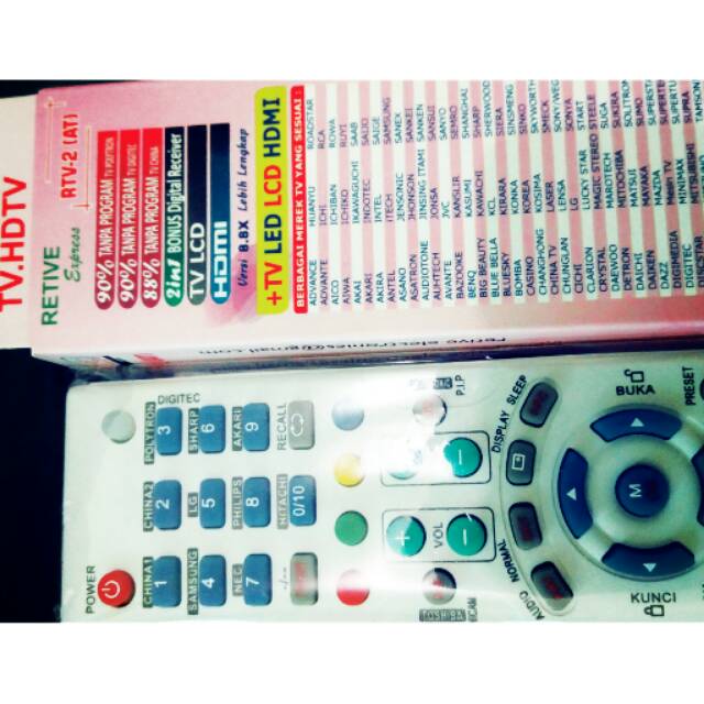 Remote TV Universal / Remote TV LG / Remote TV Toshiba / Remote TV Polytron / Remote TV Philips