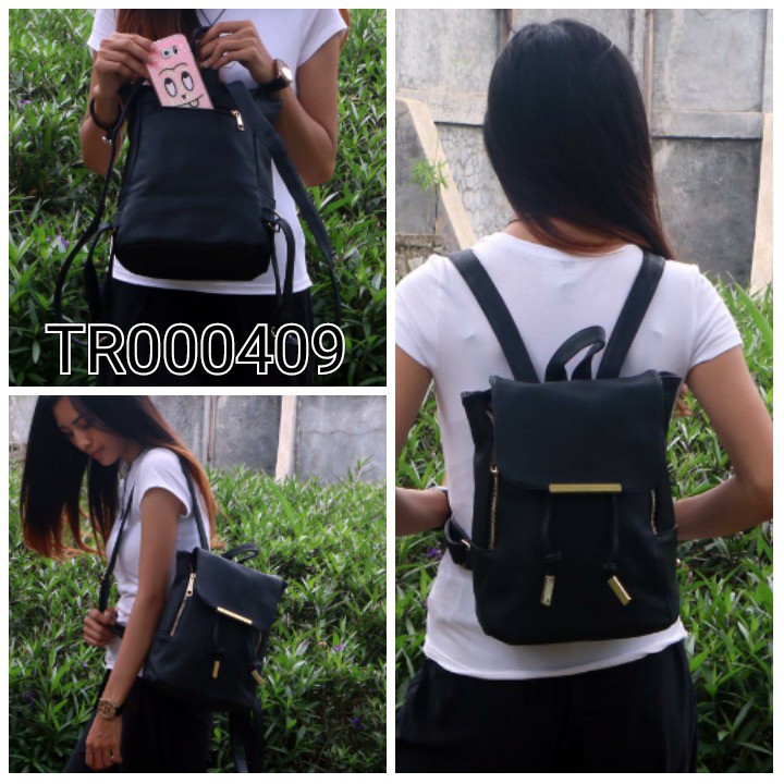Tas Ransel Cowok Cewek Unisex / Jalan jalan Sekolah / Import TR000409 F-17