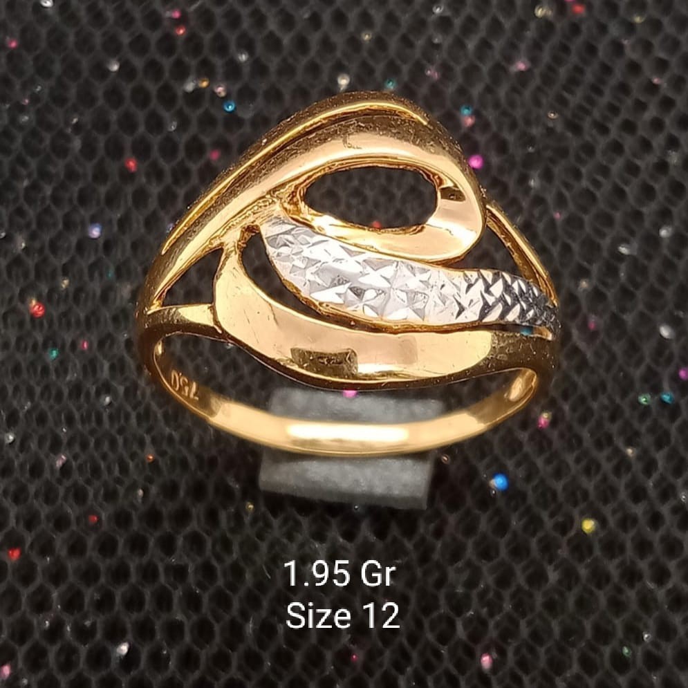 Cincin Emas 17 K - 1.95 Gr Kadar 750 - 3334