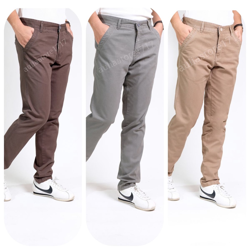 Celana panjang chino cino chinos cowo pria dewasa jumbo