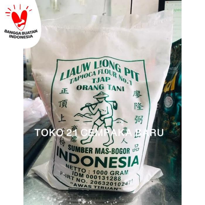 

Sagu Tani Cap Liauw Liong Pit 1 Kg | Tepung Tapioka Sagu Pak Tani 1Kg