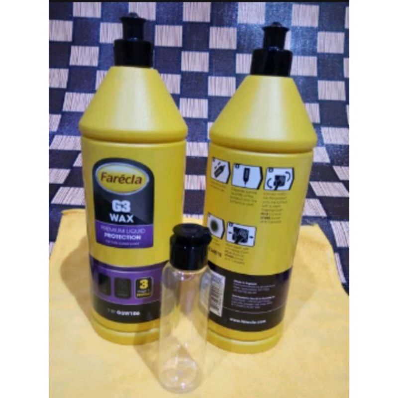 farecla G3 extra step 3 kemasan 250ml kompon wax poles mobil obat wax mobil perawatan mobil pelindun