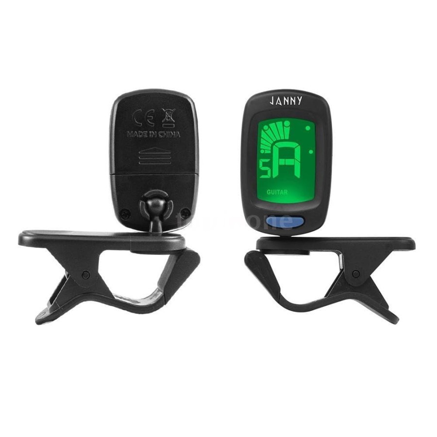 Tuner Guitar Janny Clip-on Tuning Gitar, Bass, Ukulele