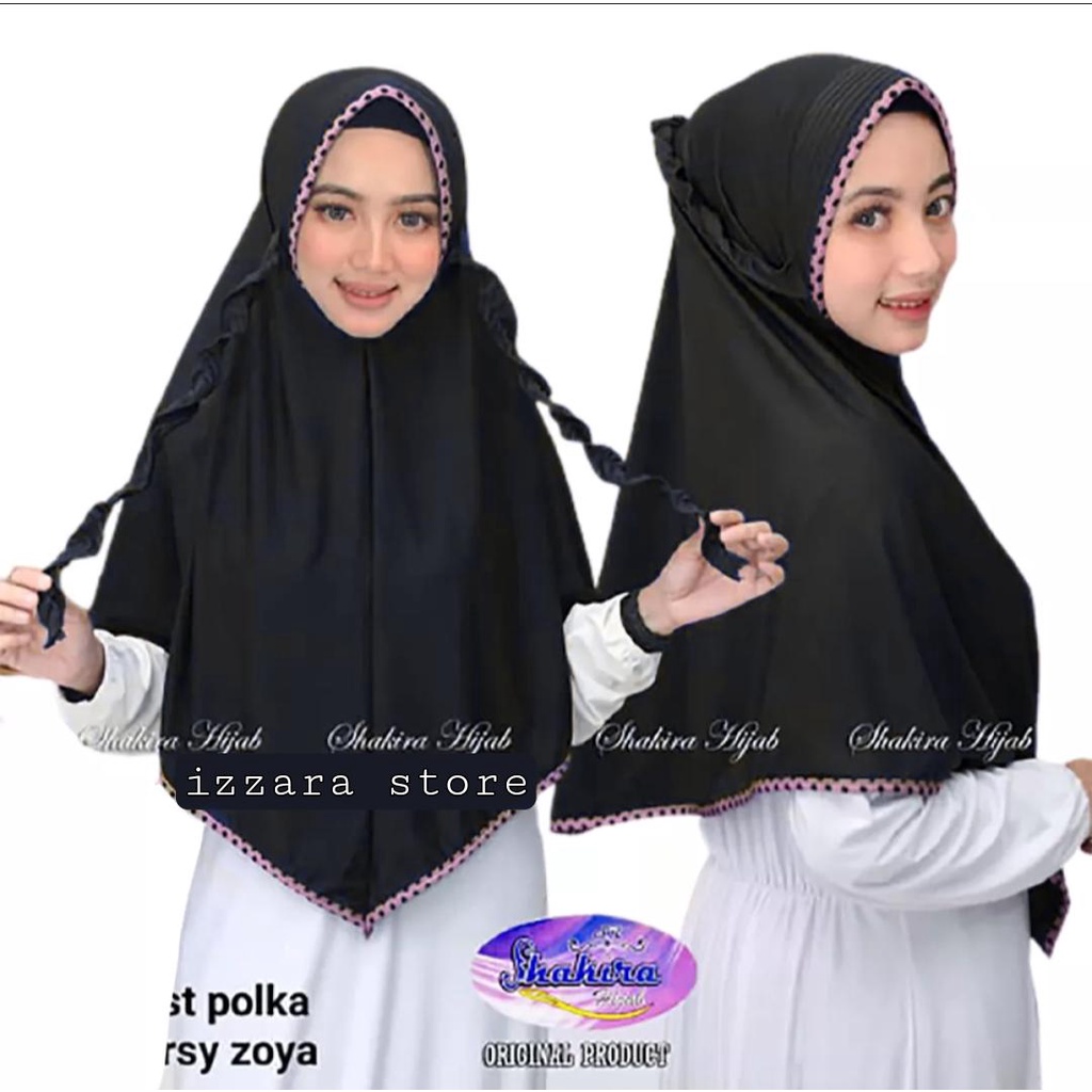 Hijab instan Syakira Ainul  Jilbab kekinian Kerudung terbaru 2021 Bergo dewasa  syar'i