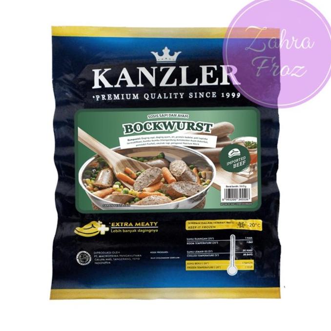 

windytriastuti13 KANZLER SOSIS BOCKWURST 360 GR TERLARIS TERPERCAYA ORIGINAL