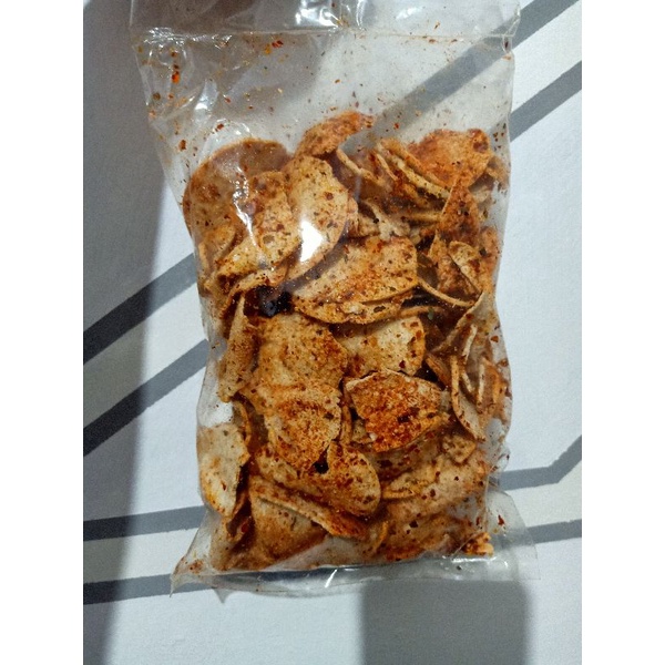 

Basreng Goreng Daun Jeruk dan Pedas