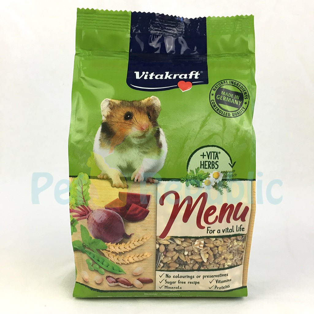 

VITAKRAFT Makanan Hamster Menu Vital Hamster 1kg