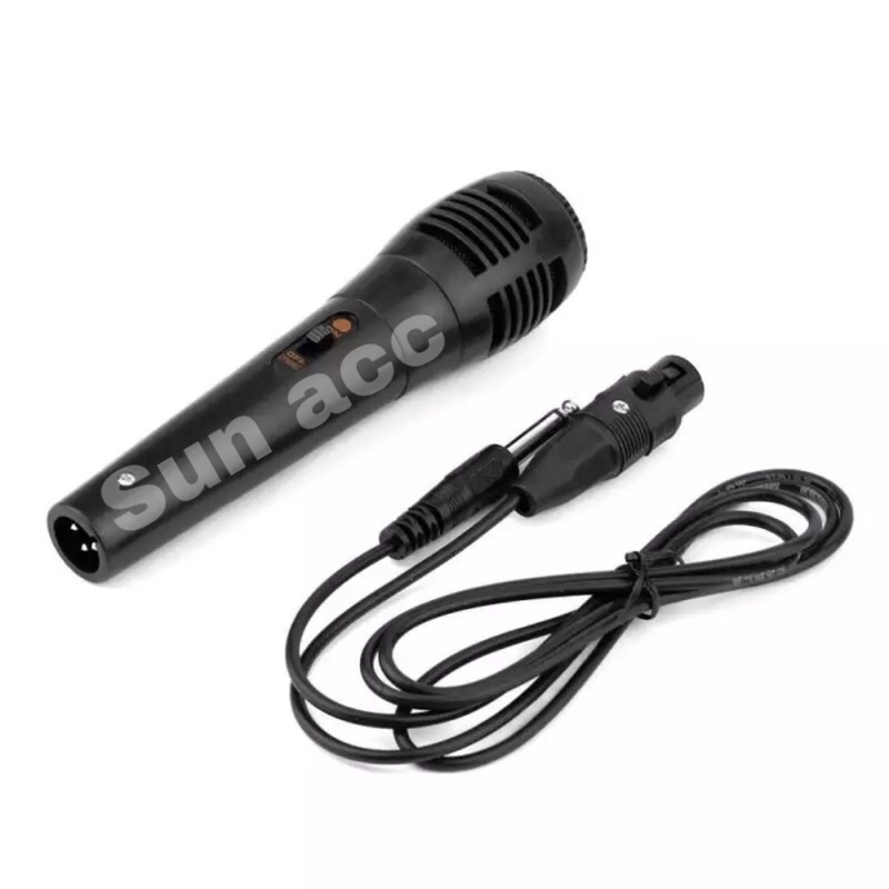 MICROPHONE BESAR KARAOKE 3.5 mm Mic Voc sound kabel KTV Mikrophone Audio Microfon