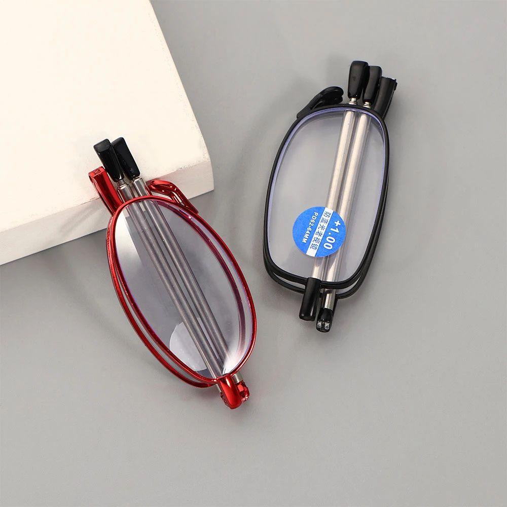 Mxbeauty Kacamata Baca Lipat Pria Wanita Mengemudi Vision Care Komputer Eyeglasses Reading Magnifying Presbyopic Telescopic Eyewear