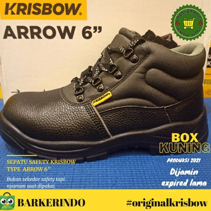 Sepatu safety Krisbow Arrow 6 inch Star Seller Termurah