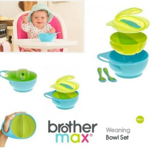 BrotherMax : Weaning Bowl Set
