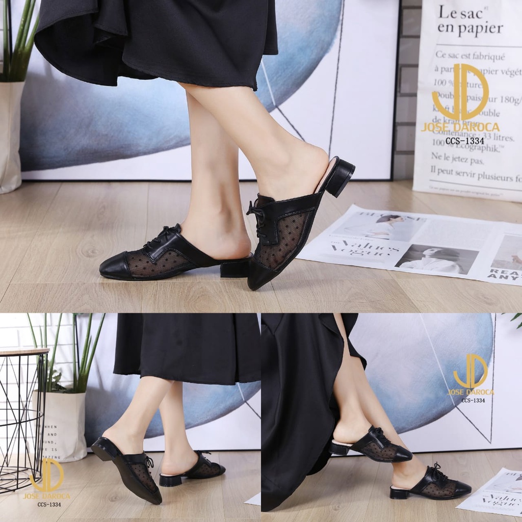 JOSE DAROCA Slip On Mules Shoes #CCS-1334# Original