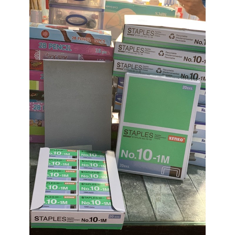 

ISI STAPLES JOYKO / KEN kecil no 10 (isi 20 box kecil)