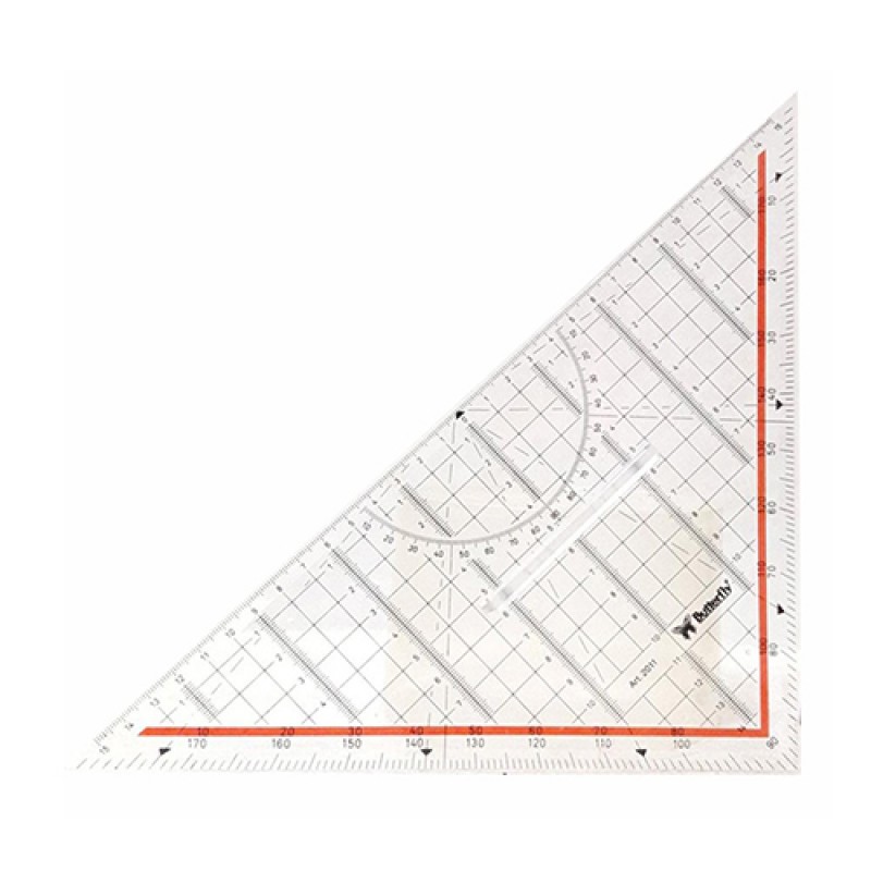 

Penggaris Teknik / TECHNIC Ruler BUTTERFLY 2010