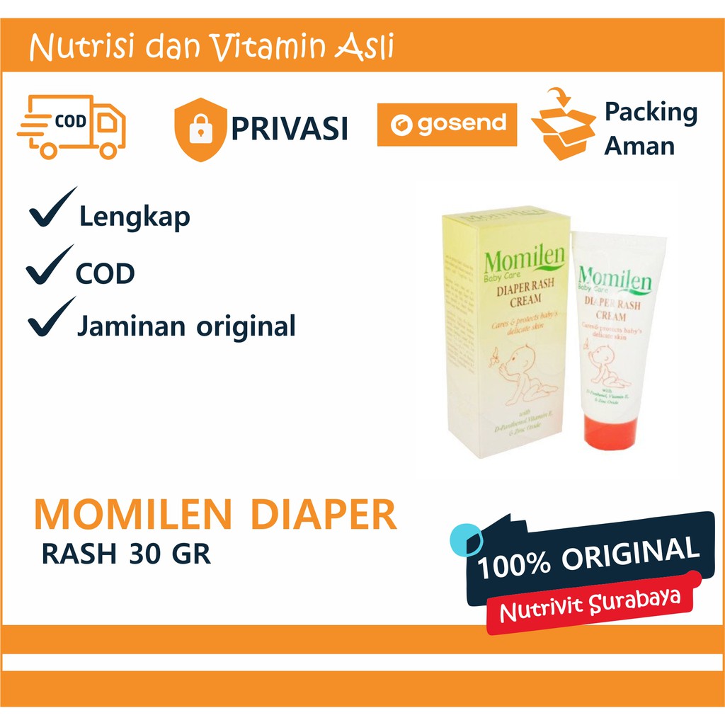 MOMILEN DIAPER RASH CR 30GR