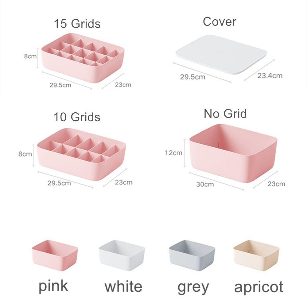 Solighter Underwear Storage Box Baju Lemari Organizer Laci Bra Organizer Pakaian Dalam