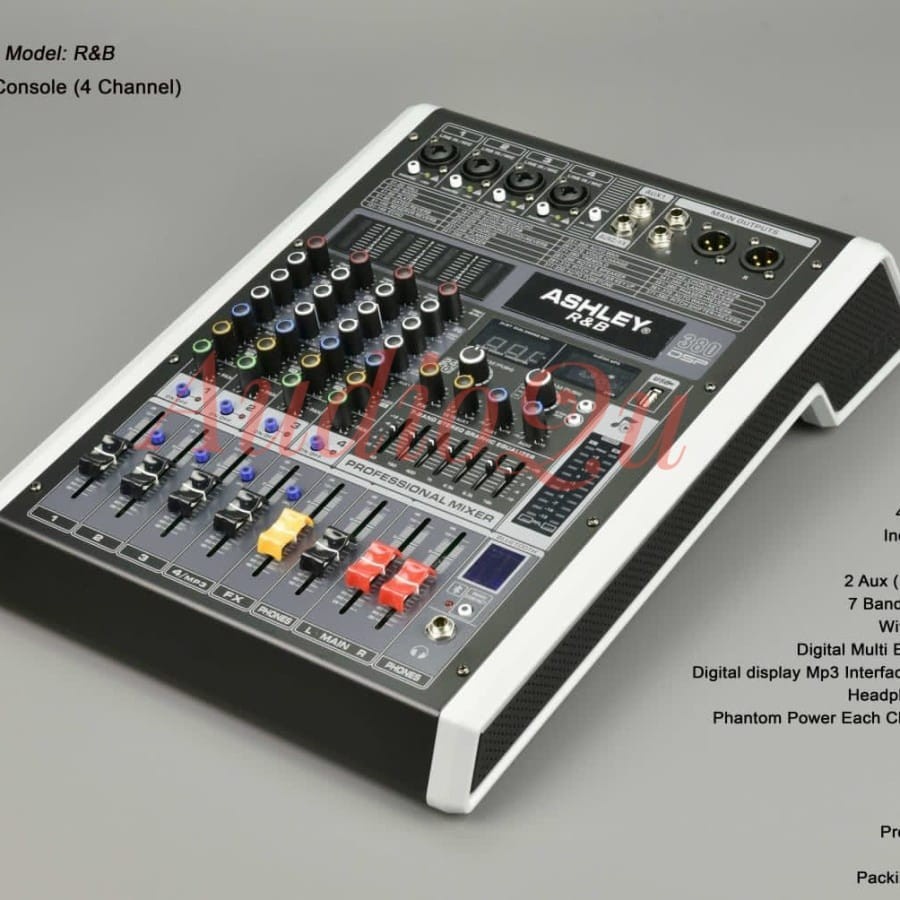 TERBARU MIXER AUDIO ASHLEY RNB 4 R&B 4 CHANNEL ASHLEY RNB 4 CHANNEL