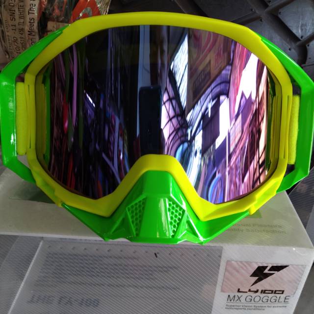Kaca mata cross goggle LY 100