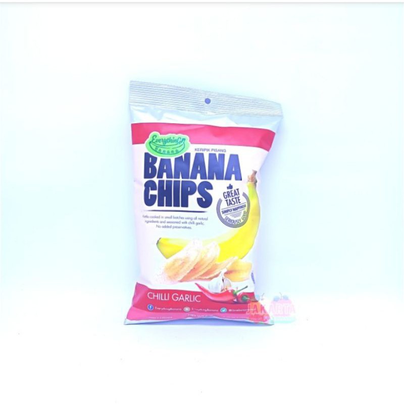 

(KERIPIK) KERIPIK PISANG BANANA CHIPS CHILLI GARLIC 80G