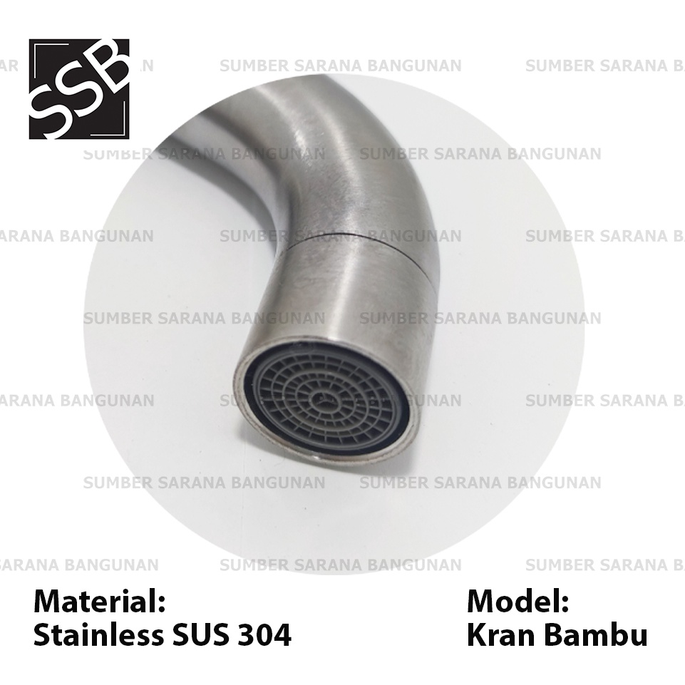 Kran Bambu Tinggi SUS 304 / Keran Stainless SUS304