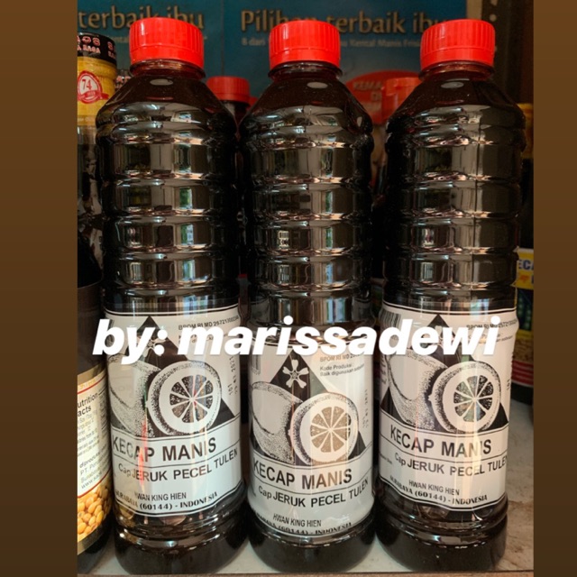 

[TERMURAH] Kecap Manis Cap Jeruk Pecel Tulen Asli 600ml