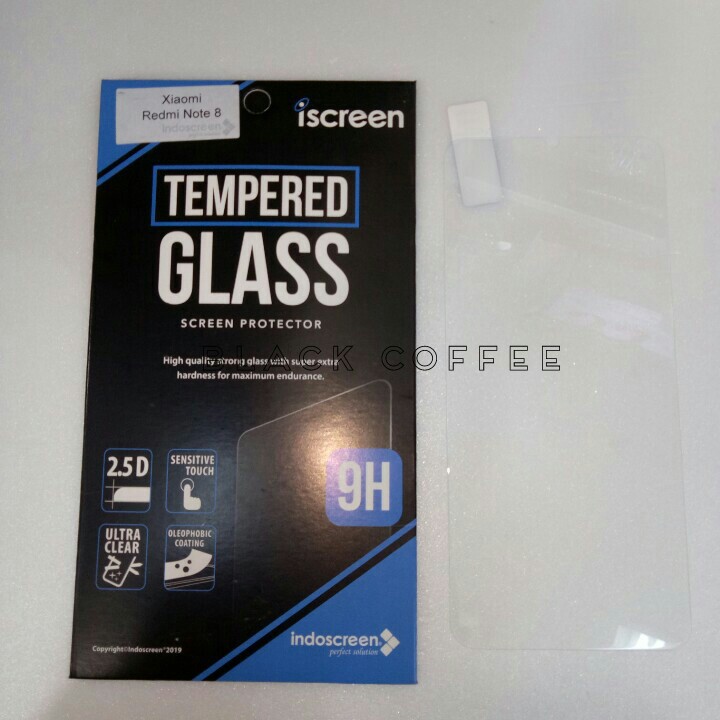 Tempered glass xiaomi redmi note 8 tempered glass iScreen bening