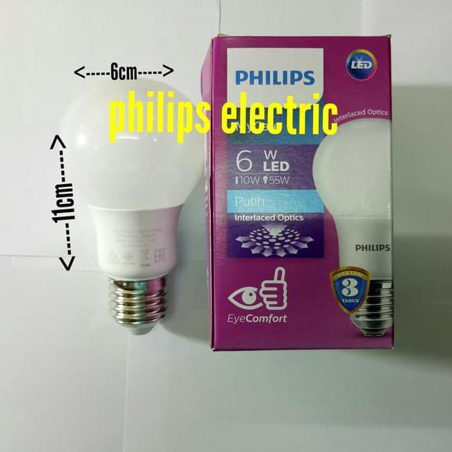 Lampu Led Philips 6 Watt
