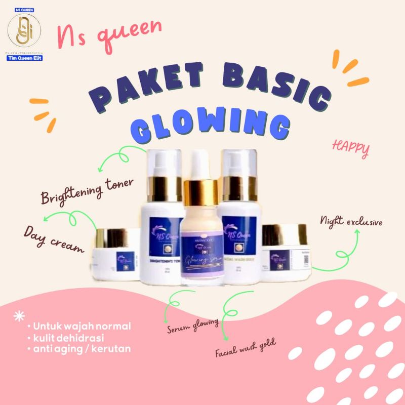 Ns queen glowing paket basic