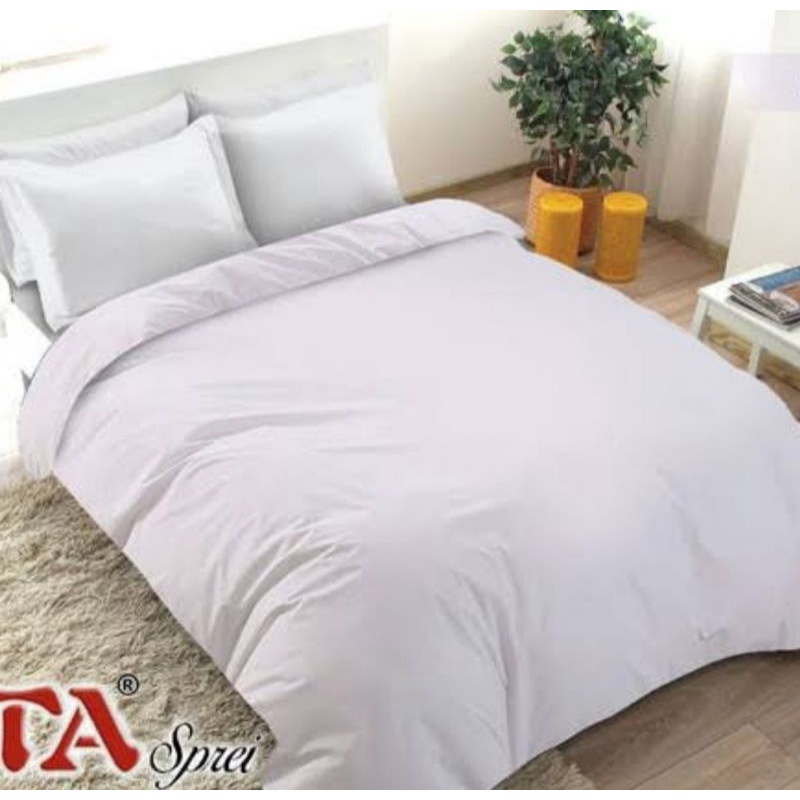 Bed cover set polos snow white 120x200