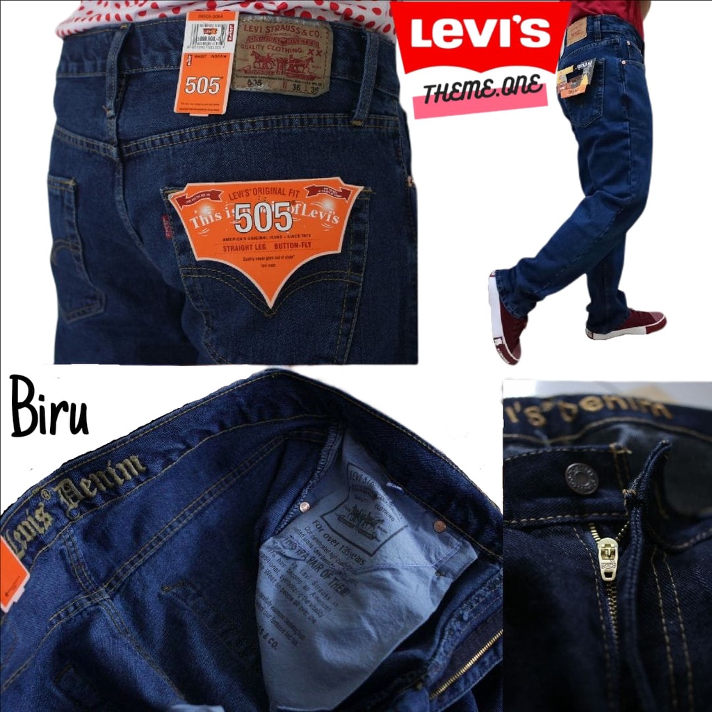 CELANA JEANS PRIA PANJANG REGULER FIT SIZE 28-38 BIO BLITS STONE GARMENT HITAM BLACK BIRUMUDA BIRU DONGKER // CELANA JINS PRIA // CELANA JEANS COWOK