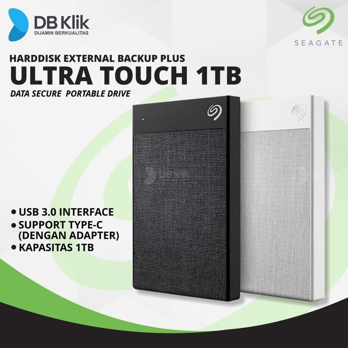 Harddisk External Seagate Backup Plus Ultra Touch 1TB 2,5 Inch